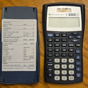 Texas Instruments TI-30X IIS Calculator With Cover